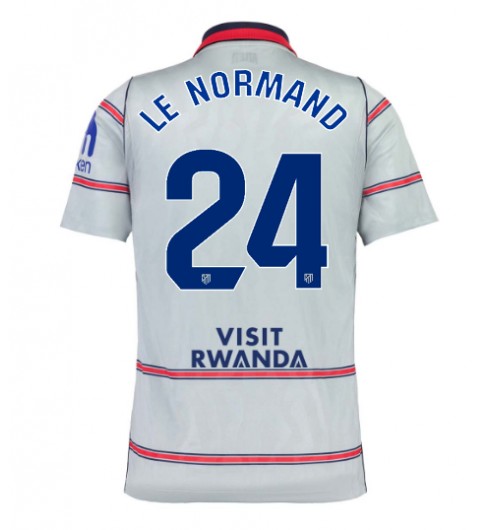 Atletico Madrid Robin Le Normand #24 Alternativní Dres 2026-27 Krátký Rukáv Atletico Madrid Robin Le Normand #24 Alternativní Dres 2026-27 Krátký Rukáv